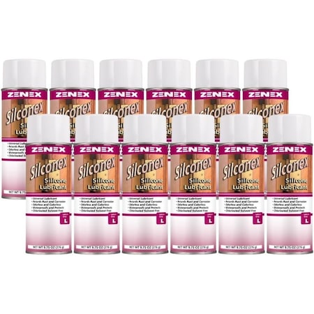 Zenex Silconex Silicone Lubricant net 9.75 oz., 12PK 497055